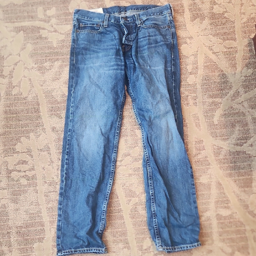Hollister Men's Straight Blue Jeans